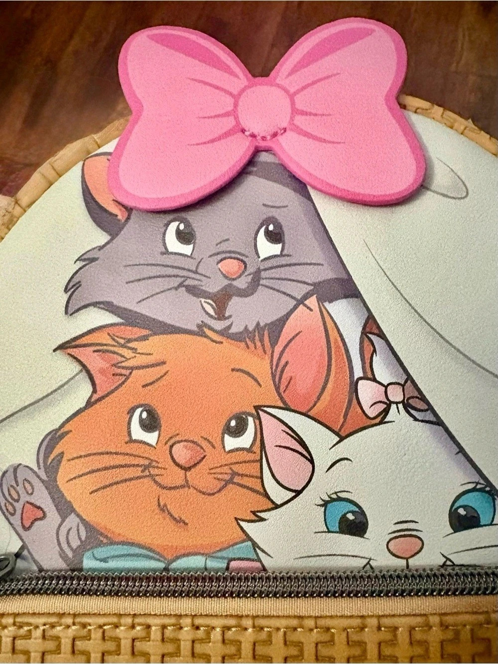 NEW Loungefly Disney The ARISTOCATS Basket of Kittens Marie Toulouse Backpack - Picture 5 of 6